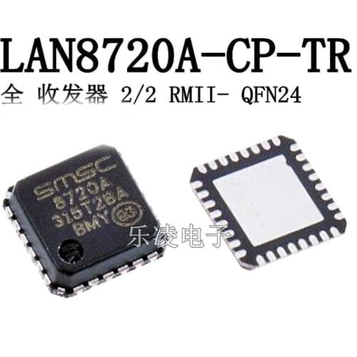 Xinyuan 10PCS/LOT LAN8720A-CP-TR QFN LAN8720A QFN-24 LAN8720A-CP LAN8720 8720A
