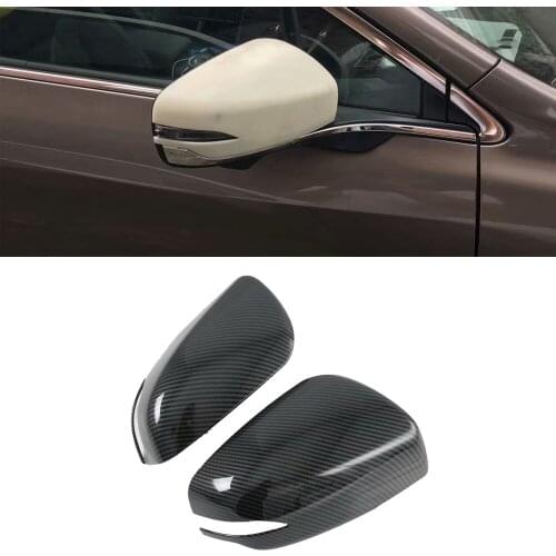 For Subaru Outback 2021 2022 ABS Chrome Rearview Door Side Rear View Mirror Trim Cover Cap Car Accessories