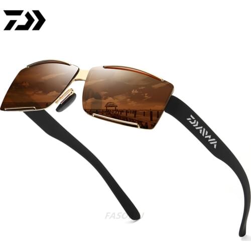 2021 New Daiwa Mens Women Polarized Fishing Glasses Summer Outdoor Mountaineering Fashionable Colorful Film Sports Sunglasses