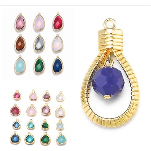 New Fashion Creative Light Bulb Jewelry Accessories Metal Pendant Inlaid White Stone Hand Made DIY Necklace Bracelet Earrings