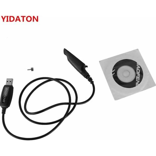 Original BAOFENG USB Programming Cable for BAOFENG A58 walkie talkie baofeng a58 Two way Radio With Driver CD