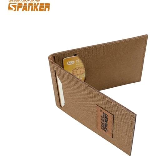 EXCELLENT ELITE SPANKER 1Pcs Credit Card Holder Short Wallet Cards Holder ID Card Protective Cover Foldable for Men and Women