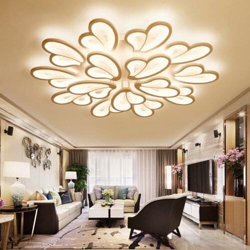 Living room ceiling lamp butterfly creative bedroom lamp warm led simple modern atmosphere home Nordic luxury