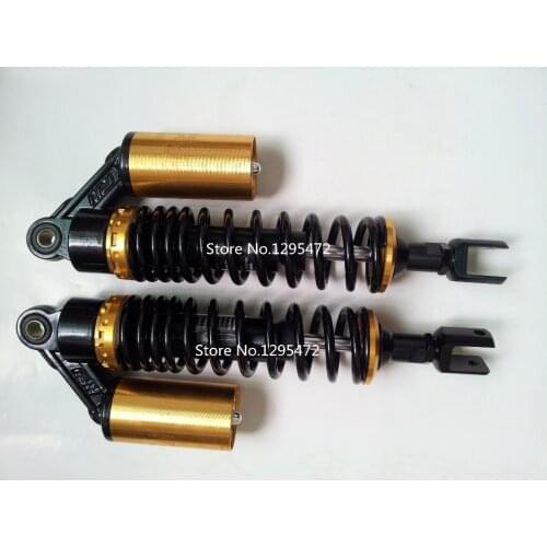 8mm spring 360mm MOTORCYCLE REAR NITROGEN SHOCK ABSORBERS FOR Honda CB900F CB1100F CBX1000 SUZUKI YAMAHA Kawasaki black+golden