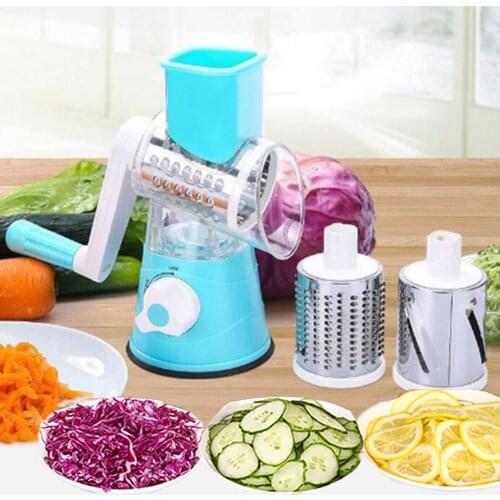 Manual Vegetable Cutter Slicer Multifunctional Round Vegetable Cutter Slicer Vegetable Cheese Potato Slicer Kitchen Gadgets