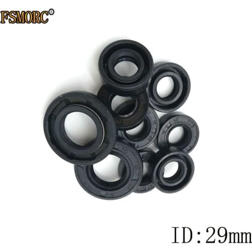 NBR Shaft Oil Seal TC-29*36*37*38*39*40*41*42*43*44*45*46*47*48*49*50*52*54*55*56*62*72*4/5/6/7/8/9/10 Double lip spring rotary