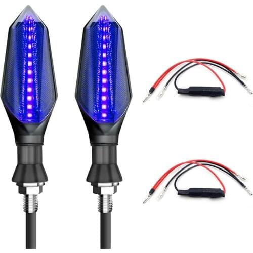 Motorcycles Turn Signals For honda cbr250r windscreen cbf 1000 shadow vt750 xr 600 cbr 954 rr Clignotant Moto LED Intermitentes