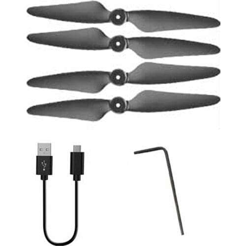 SJRC F7 Drone Original Accessories USB Cable Propeller Maple Leaf For F7 PRO GPS RC Quadcopter Spare Parts