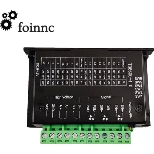 TB6600 stepper motor driver NEMA17/23 stepper motor driver woodworking engraving CNC machining 17/23 stepper motor driver upgrad