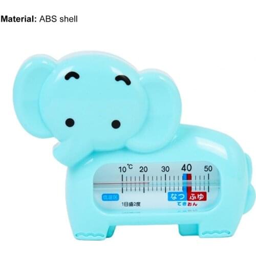 Water Thermometer Cartoon Elephant Shape Bath Toy Waterproof Digital Thermometer Baby Bathing Care for Swimming Pool