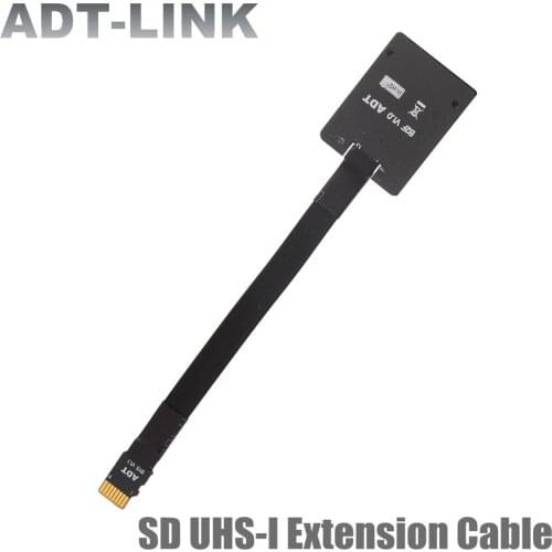 ADT V1.0 MicroSD To SD Extension Cable High Speed Up 104MB/s SDHC SDXC UHS-I Micro SD To SD Riser Adapter TF Memory Reader Card