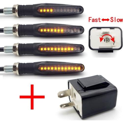 Flasher Speed control Motorcycle turn signal For suzuki bandit 1250 honda zoomer cbr954 For fz6 street triple suzuki ltz 400