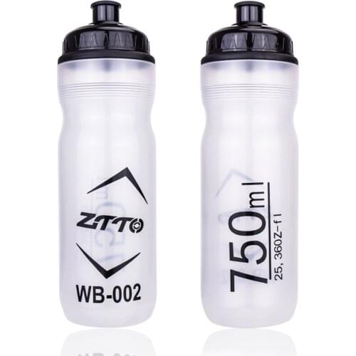 ZTTO 750ml Bicycle Water Bottle Leak-proof Portable Mountain Road Bike Kettle Drinking Cups Ultralight Drink Sport Water Bottle