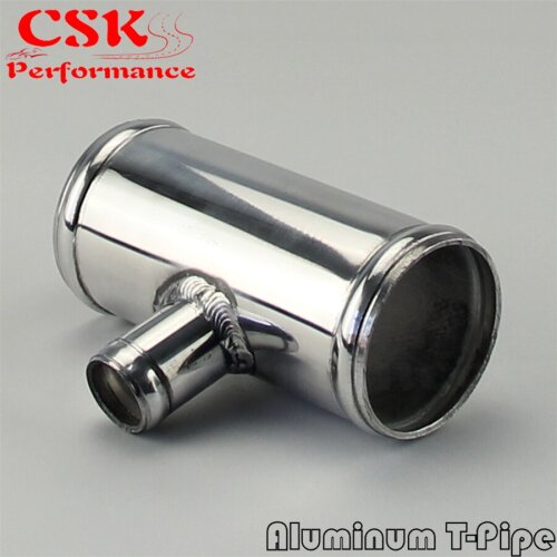 2.25" 57mm OD Aluminium Bov T-Piece Pipe Hose 3 Way Connector Joiner Spout 25mm OD