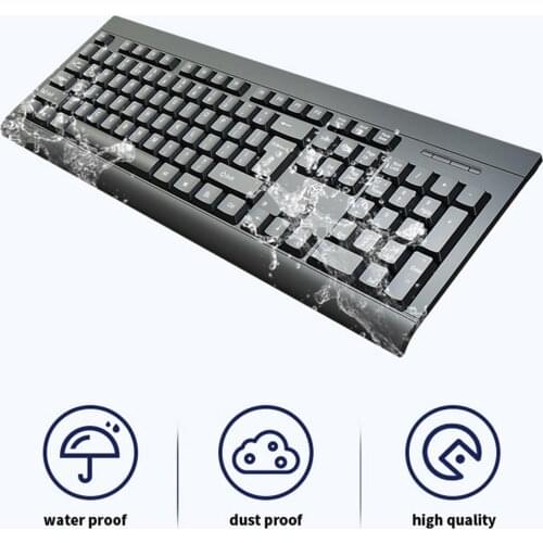 2.4G Wireless Keyboard adn Mouse Set Business Office Gaming Wireless Keyboard and Mouse Kit for PC Laptop Computer Game Office