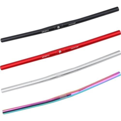 25.4*540mm Folding Bike Straight Bar Bicycle Handlebar Replacement Flat Bar Cycling Racing Alloy Steering Wheel For Bicycle