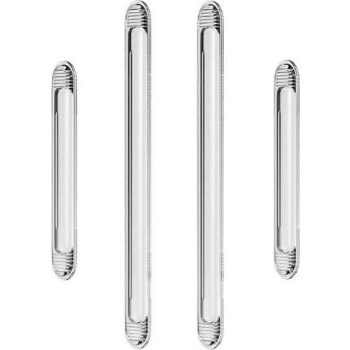 4pcs/set Car Anti-scratch Strip Door Edge Guard Protection Front Bumper Pad Soft Rubber Cover Protector Auto Styling Moulding