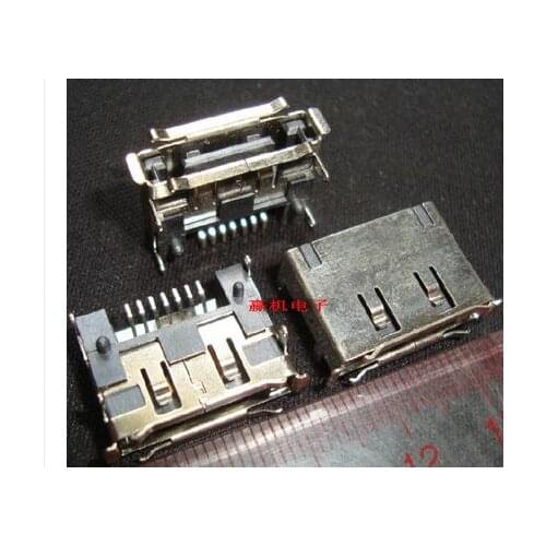 5PCS SATA 7P SMT male serial port connector with the size of the column