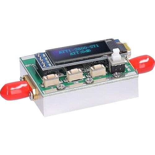 HMC472 6-bit Digital Attenuator Module 5V USB Power Supplys Low Insertion Loss with 1M-3.8GHz Working Frequency Attenuator