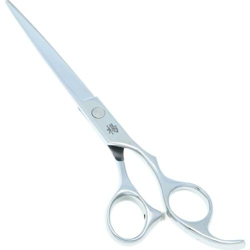 7.0" Human Hair Cutting Scissors for Barbers Yang Japan 440c Steel Hair Scissors Big Hairdressing Shears Styling Tools LZS0253