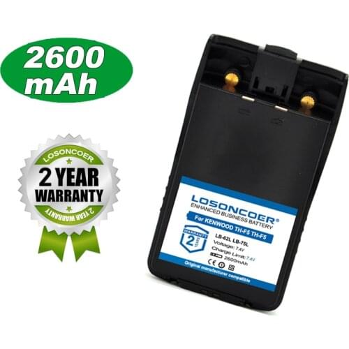 Battery BP-62LH 2600mAh For TYT KENWOOD Radio TH-F5 Turbo Linton LT-6200 LT-6100 Plus SMP808 SMP818 WEIERWEI VEV V8 V6 MYT-400