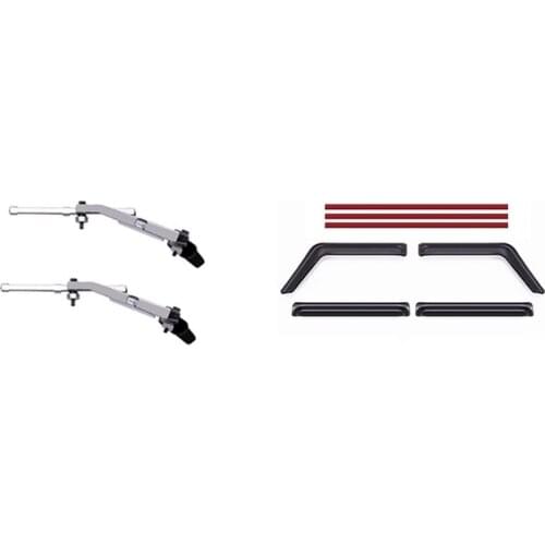 For MN86S MN86KS MN86 MN86K MN G500 1/12 RC Car Metal Windshield Wiper & Window Sun Visor Rain Shield Deflector