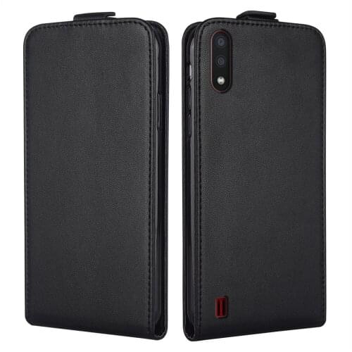 Flip Leather Case For Samsung Galaxy A01 Vintage Cover for Samsung A01 Fitted cases A015 A015F SM-A015F 5.7'' Couqe case