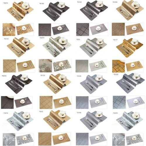 1 Piece Dinner Table Placemats Coaster Waterproof Heat Insulation Non-slip Fashion Simple And Beautiful