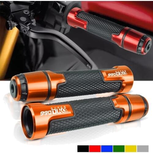 For 990 Superduke R/990 Supermoto R 2005-2012 2006 7/8'' 22mm Motorcycle Handle Grip Handlebar Grips Cover 990 SupeRDuke