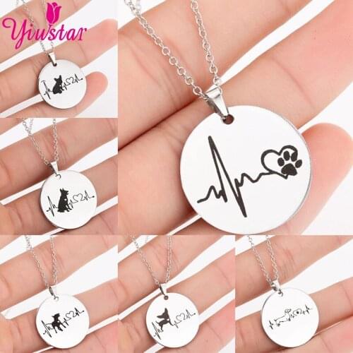 Womens Stainless Steel Female Punk Fashion Cute Animal Golden Silver Color Puppy Unusual Piercing 2020 Trend