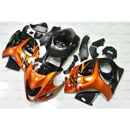 GSXR 1300 2008 - 2014 Fairing GSX R1300 2009 Body Kits GSX-R1300 10 11 Orange Gold Black Fairings