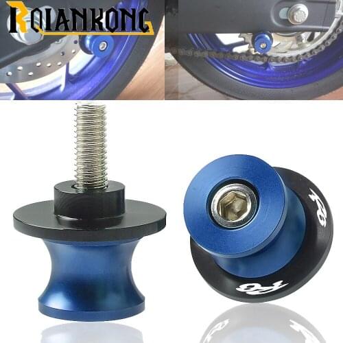 Swingarm Spools Slider For YAMAHA YZF R6 YZFR6 1999-2018 2017 2016 2015 Motorcycle Accessories Stand Screw M6 YZFR1 YZFR6 YZFR3