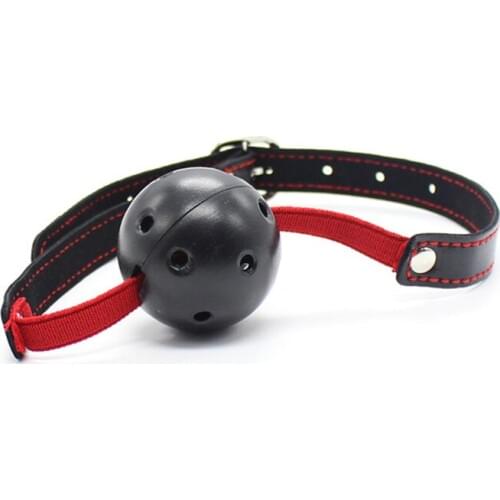 Ball Gag PU Leather Sex Products for Women Fetish Open Mouth Gag Sex Slave bdsm Bondage Restraints Erotic Sex Toys for Couples