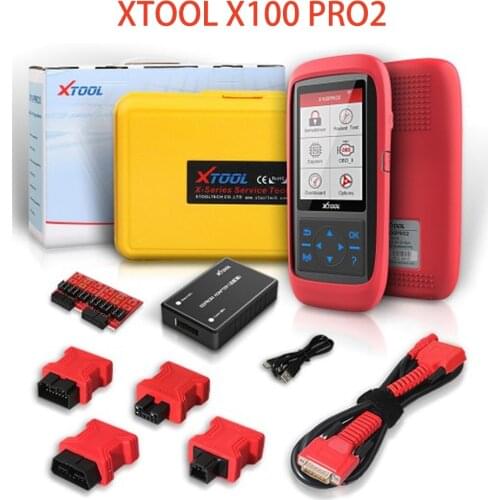 XTOOL OBD2 X100 Pro2 Auto Key Programmer with EEPROM Adapter Support Mileage Adjustment Xtool X100 Pro OBD2 Scanner Code Reader