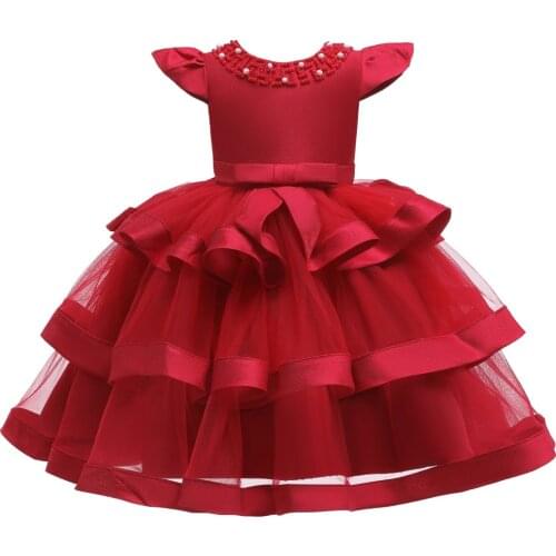 Christmas tutu dress girls dresses for party and wedding Short sleeve Princess dress kids Party Dresses for girl Birthday Dress