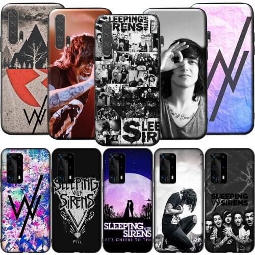 GX221 Sleeping With Sirens Kellin Quinn Silicone Case for Huawei P9 P10 P20 P30 P40 Y6 2018 Y7 Y9 Lite Pro Max Prime Mini