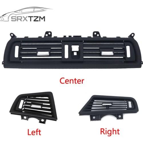 SRXTZM Car Front Console Center Left Right Gril Dash AC Air Heater Vent For BMW F10 F11 F18 For BMW 5 Series 520 523 525 528 535