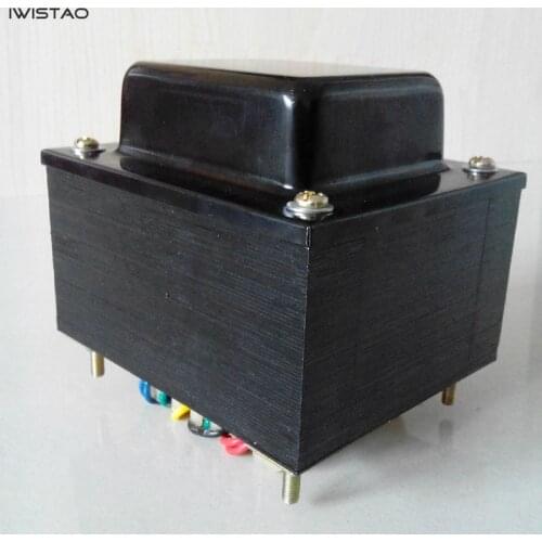 IWISTAO Tube Amp Power transformer 270W 320V-0-320V 5V 12V 3.15V-0-3.15V Silicon Steel Sheets Oxygen-free Copper Wire HIFI DIY