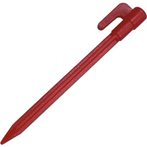 55KD 4Pcs Outdoor Camping Tent Nails Universal Plastic Sand Ground Pegs Stakes Pins Spike Hook Awning Tools for Gardening Pad