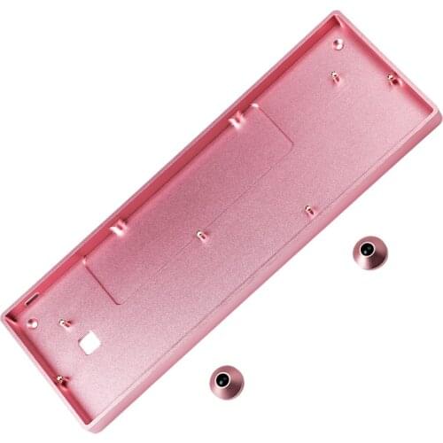 Customized GH60 64 Minila DIY Kit Aluminum CNC Case Plate Type C PCB For 60% 61 64 ANSI ISO Mechanical Keyboard