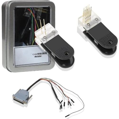 CAS Adapter for BMW CAS4 Reflash Cable+ Test Chip Suitable for Xhorse VVDI Prog Programmer No need Disassembling