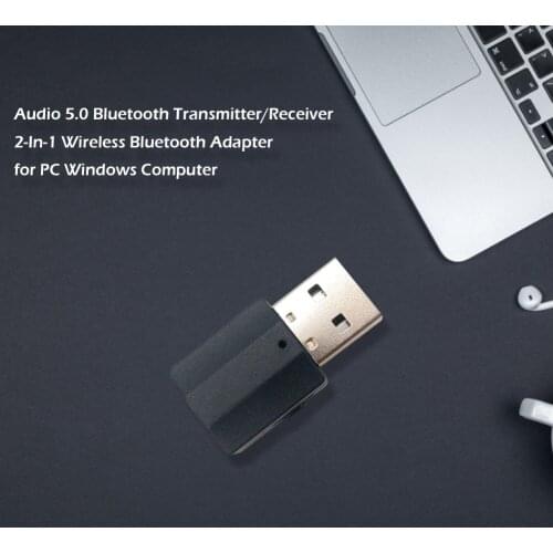 Audio 5.0 Bluetooth Transmitter Receiver Adapter 2-In-1 Wireless Bluetooth Adapter Home Audio And Video Equipment