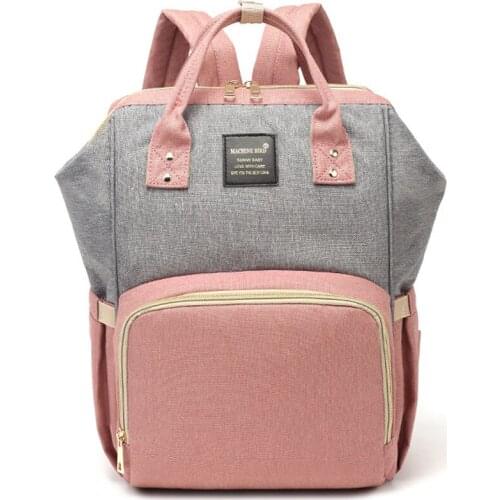 Kids Nappy Backpack Bag Mummy Large Capacity Stroller Bag Mom Baby Care Multi-function Waterproof Outdoor Travel Diaper Bags