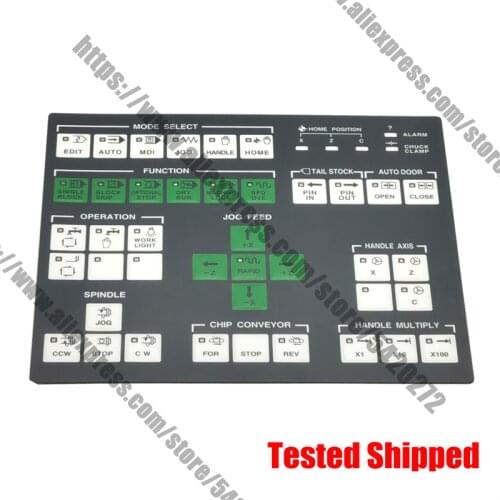 Doosan CNC Lathe Processing Center Machine Tool Operation Panel Button Film KB09A1HCJ