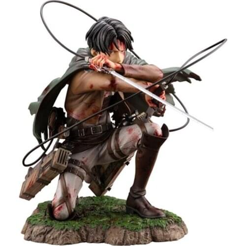 Anime Attack on Titan Figure Rival Ackerman Action Figures Model Toys Levi PVC Collection Statue Figurine Model Toys Gift
