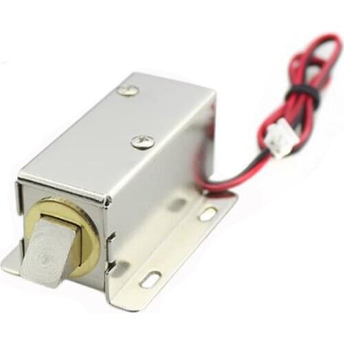 Hot sale electric plug lock / electric cabinet lock 12VDC electronic lock oblique lock small electric lock electromagnetic lock