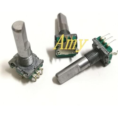 50pcs/lot EC11 type encoding switch without pushing the 20 position number 20 pulse 25MM long axis