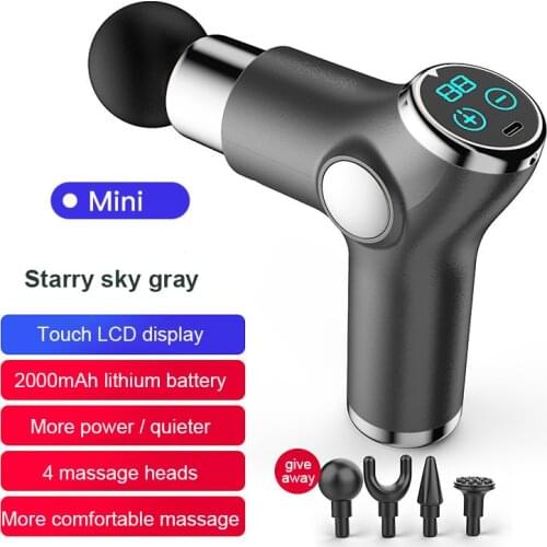 Muscle Massage Gun Deep Tissue Percussion Muscle Massager Pain Relief Therapy and Relaxation Handheld Portable Drill Massager