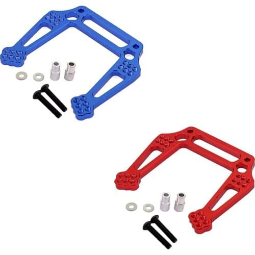Metal Front Shock Tower Upgrade Parts for 1/10 Traxxas Slash 2WD Rustler VXL Stampede Bandit Replace 3638