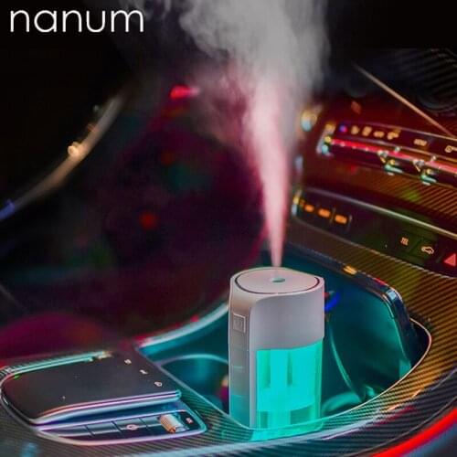 Mini F1 Humidifier Essential Oil Diffuser 250ml Aroma Lamp LED Night Light USB Ultrasonic Fogger Car Air Freshener